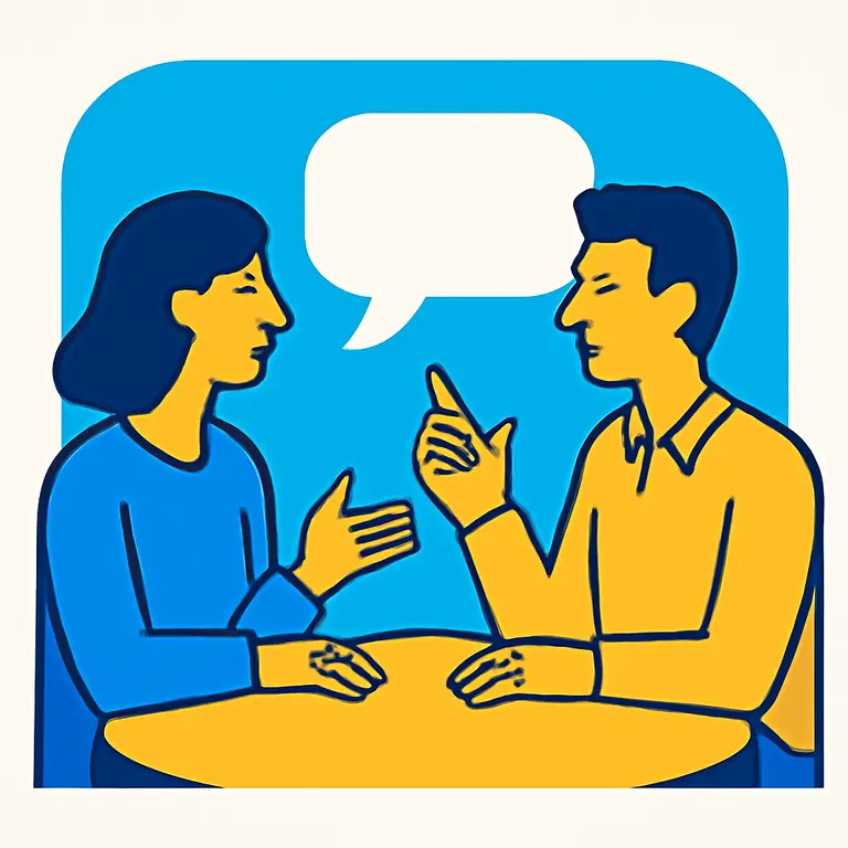 Вечерний спор - обложка пазла