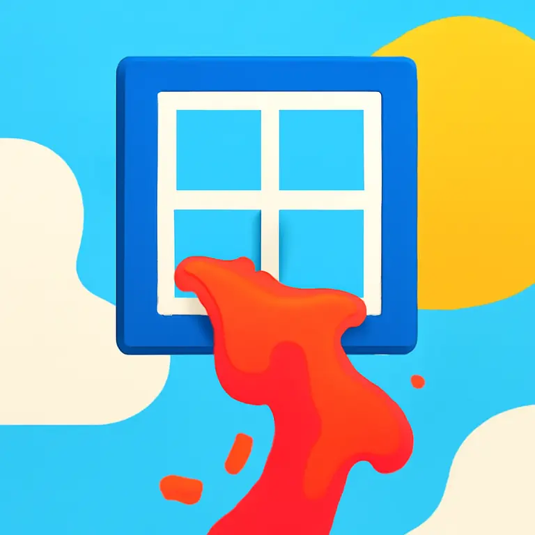 Окно Лавы - обложка пазла