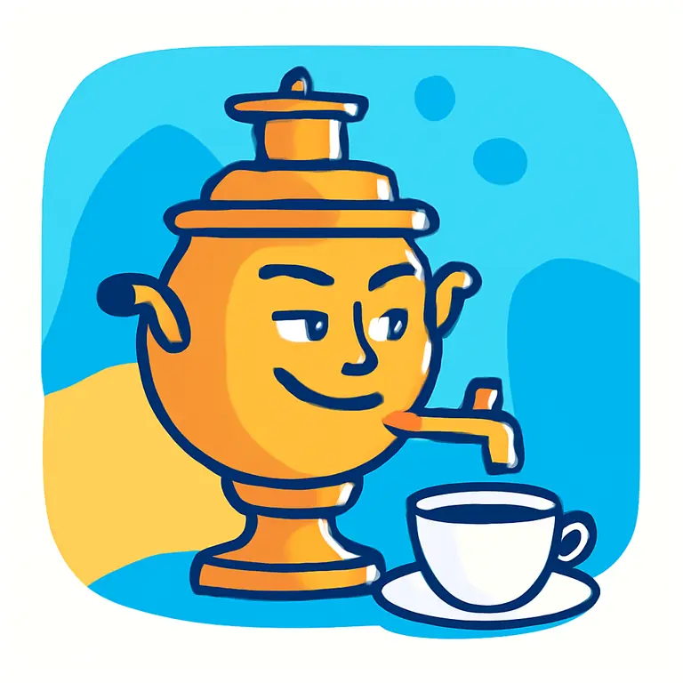 Хитрый Самовар - обложка пазла