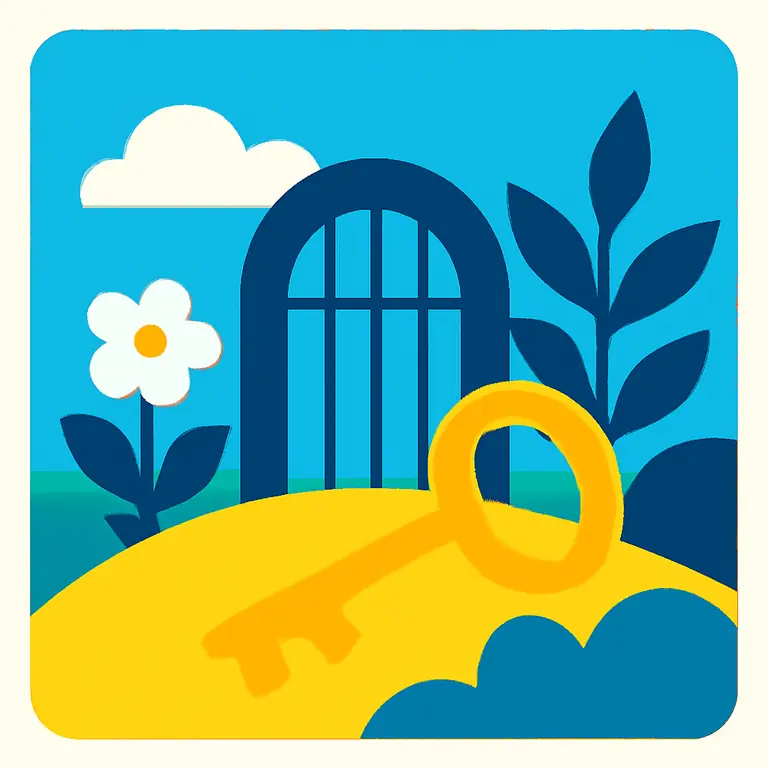 Таинственный сад - обложка пазла