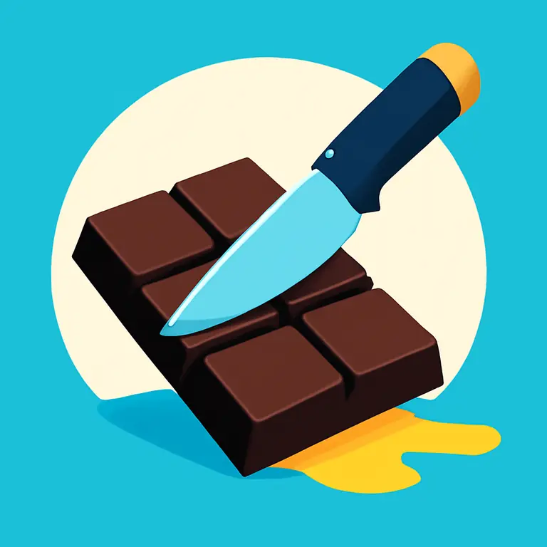 Шоколадный триллер - обложка пазла