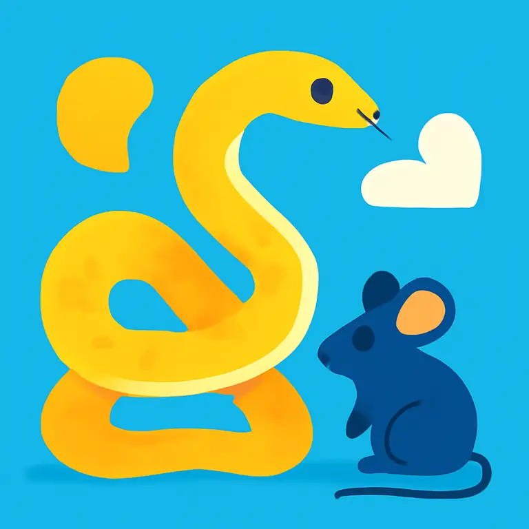 Змеи и мыши - обложка пазла