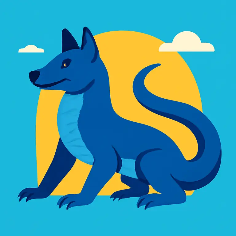 Волчья Ящерица - обложка пазла