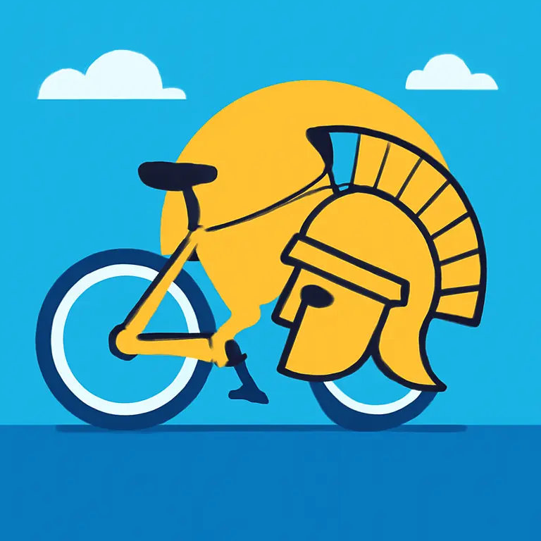 Велосипед и эпос - обложка пазла