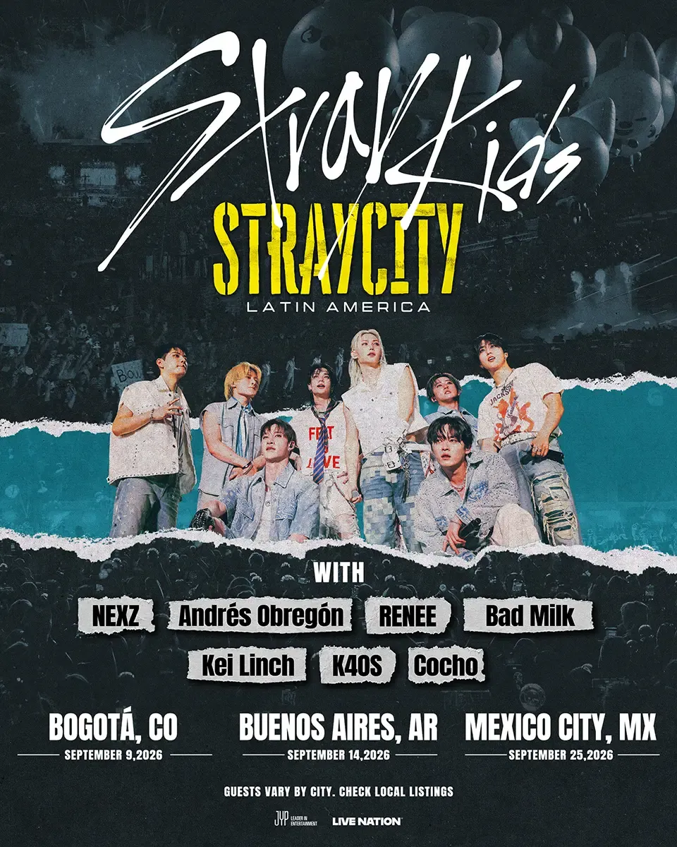 1 stray kids straycity 2026 bogota colombia